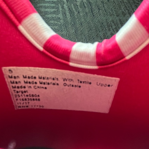 Hunter For Target ankle barbie pink white stripe rain boots booties shoes - Picture 7 of 12